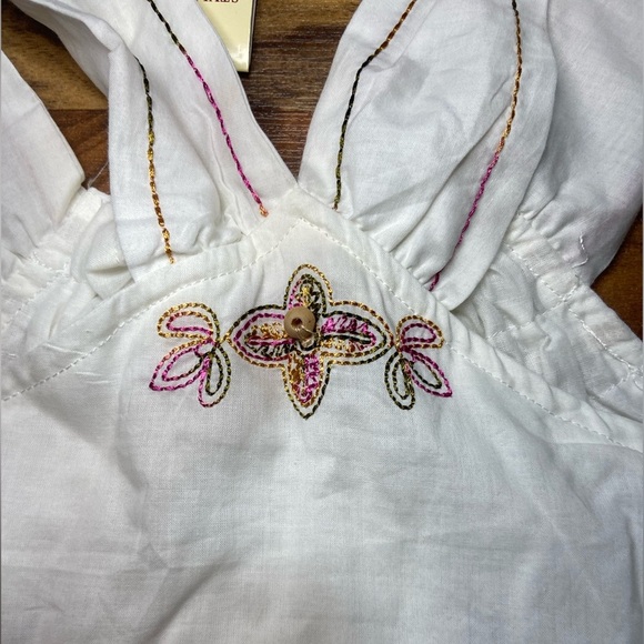 Aryeh Halter Dress Womens Size Large Embroidered Bohemian New With Tags - Picture 5 of 8